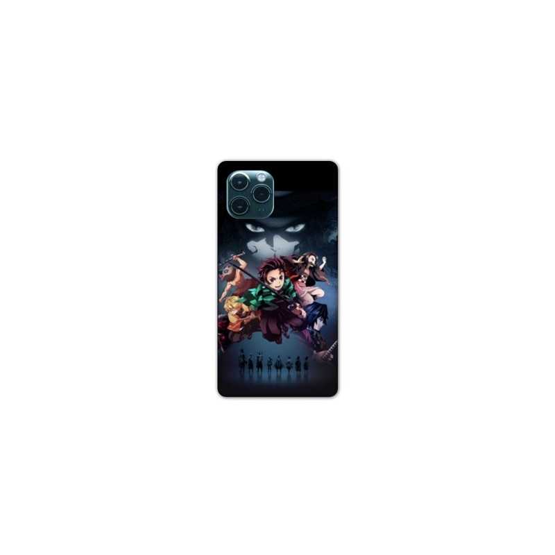 Coque Iphone 11 Pro (5,8) Manga Demon Slayer Noir