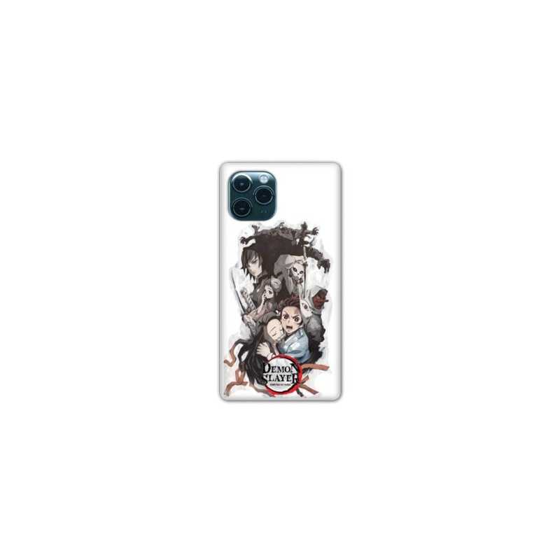 Coque Iphone 11 (6,1) Manga Demon Slayer Blanc