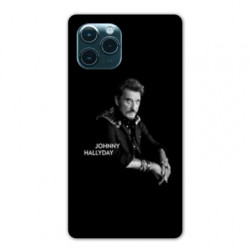 Coque Iphone 11 (6,1) Johnny Hallyday Noir