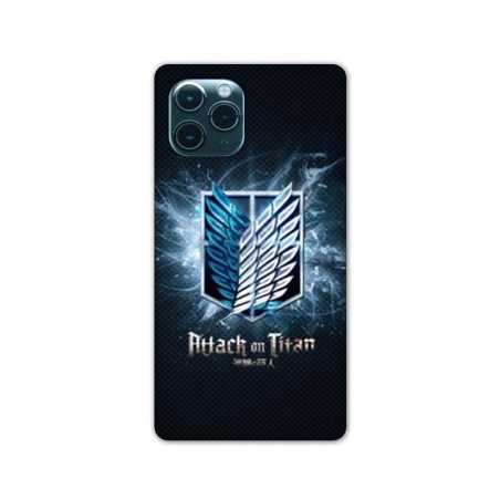 Coque Iphone 11 Pro Max (6,5) Manga Attaque titans noir