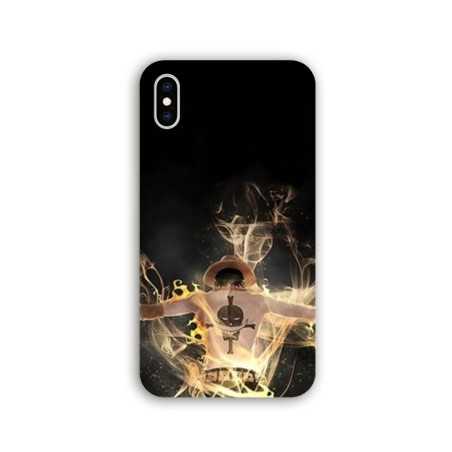 Coque Samsung Galaxy A10 Manga One Piece Ace noir