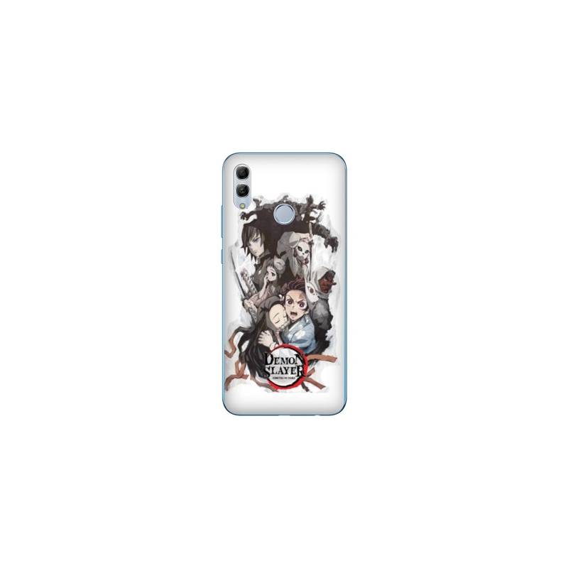 Coque Samsung Galaxy A20e Manga Demon Slayer Blanc