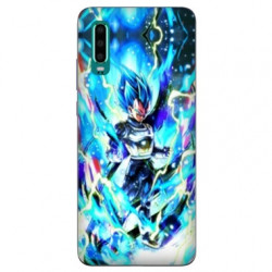 Coque Samsung Galaxy A50 Manga Dragon Ball Vegeta Bleu