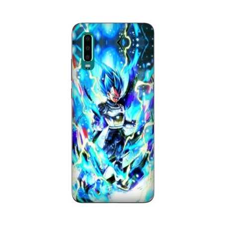 Coque Samsung Galaxy A50 Manga Dragon Ball Vegeta Bleu