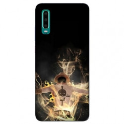 Coque Samsung Galaxy A50 Manga One Piece Ace noir
