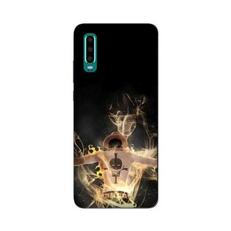 Coque Samsung Galaxy A50 Manga One Piece Ace noir