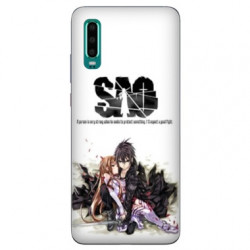 Coque Samsung Galaxy A50 Manga SAO sword Art Online blanc
