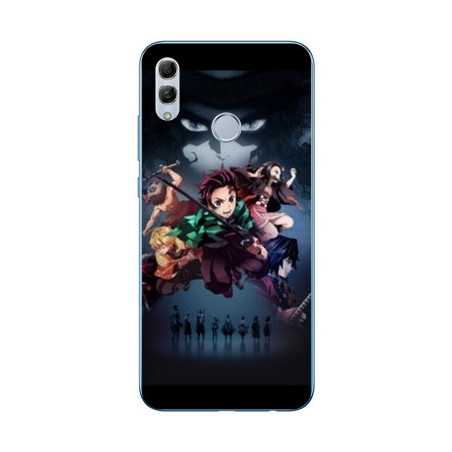 Coque Samsung Galaxy A40 Manga Demon Slayer Noir