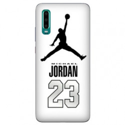Coque Samsung Galaxy A50 Jordan 23 Blanc