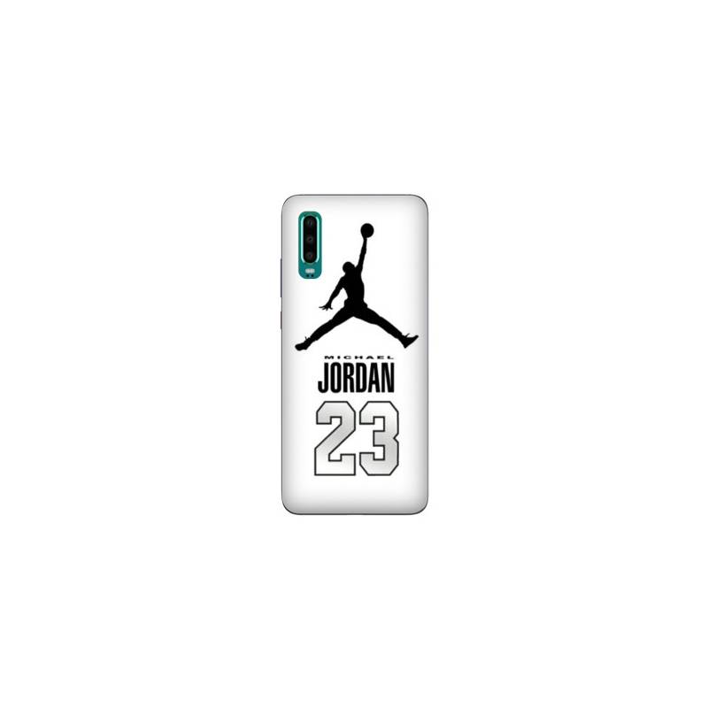 Coque Samsung Galaxy A50 Jordan 23 Blanc