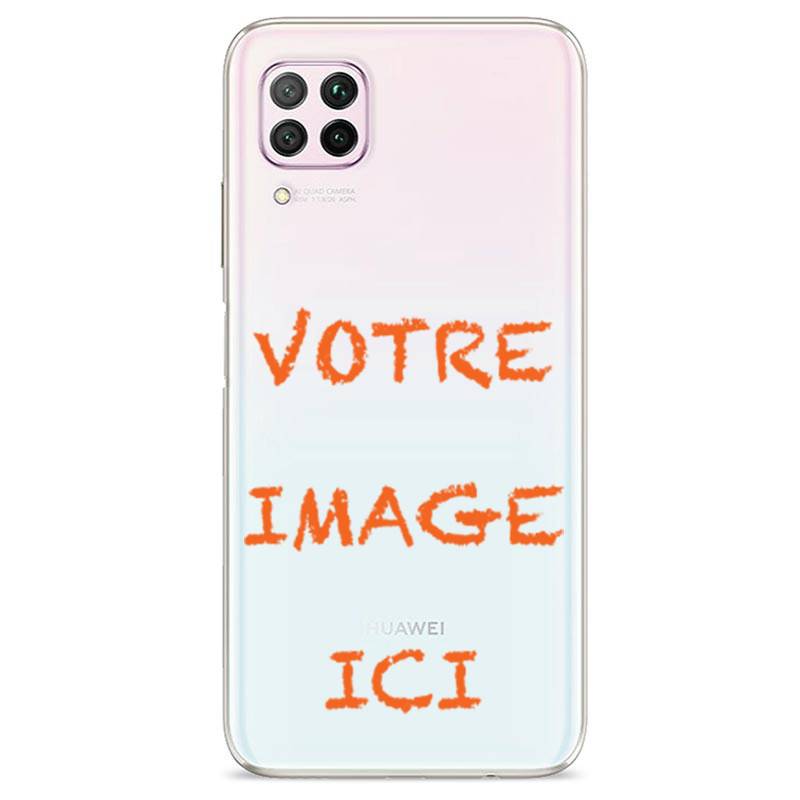 Coque transparente pour Huawei P40 Lite personnalisée