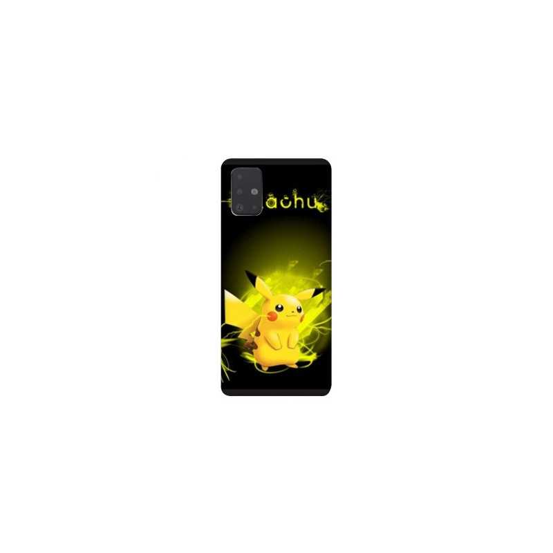Coque pour Samsung Galaxy A51 Pokemon Pikachu eclair