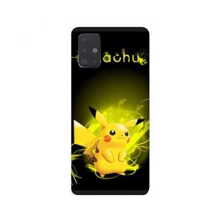 Coque pour Samsung Galaxy A51 Pokemon Pikachu eclair