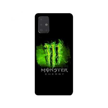 Coque pour Samsung Galaxy A51 Monster Energy Vert