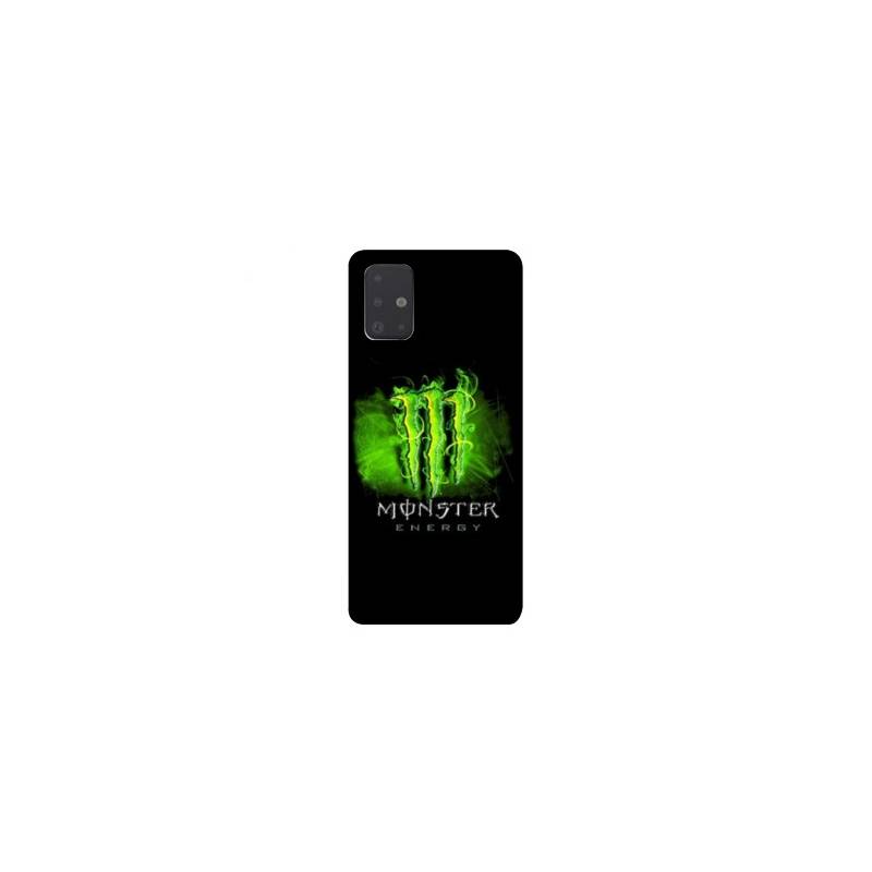 Coque pour Samsung Galaxy A51 Monster Energy Vert