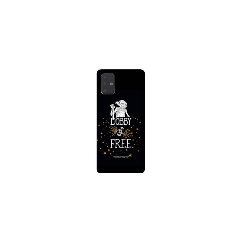 Coque pour Samsung Galaxy A51 WB License harry potter dobby Free N