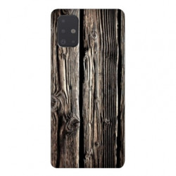 Coque pour Samsung Galaxy A51 Texture bois