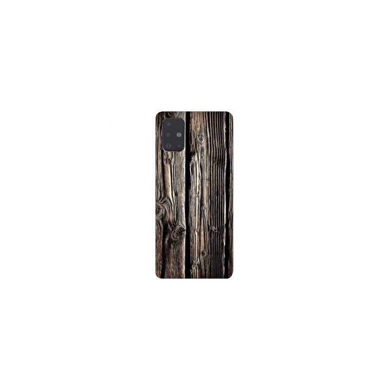 Coque pour Samsung Galaxy A51 Texture bois