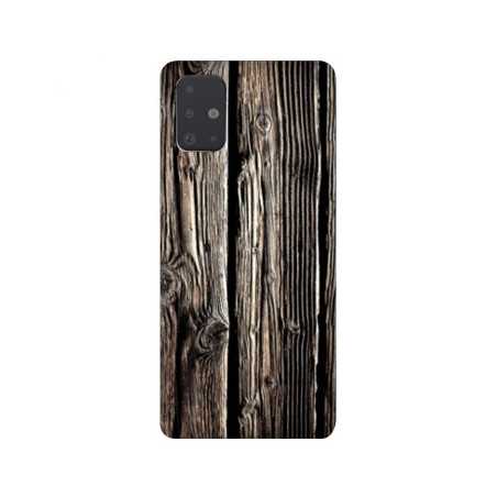 Coque pour Samsung Galaxy A51 Texture bois