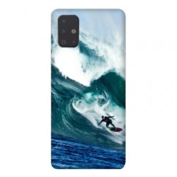 Coque pour Samsung Galaxy A51 Surf vague