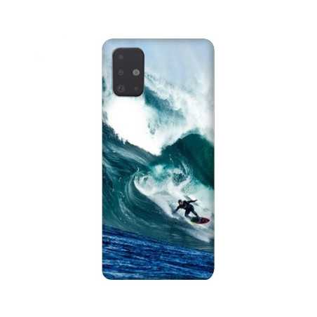 Coque pour Samsung Galaxy A51 Surf vague