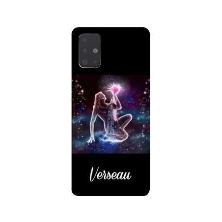 Coque pour Samsung Galaxy A51 signe zodiaque 2 Verseau