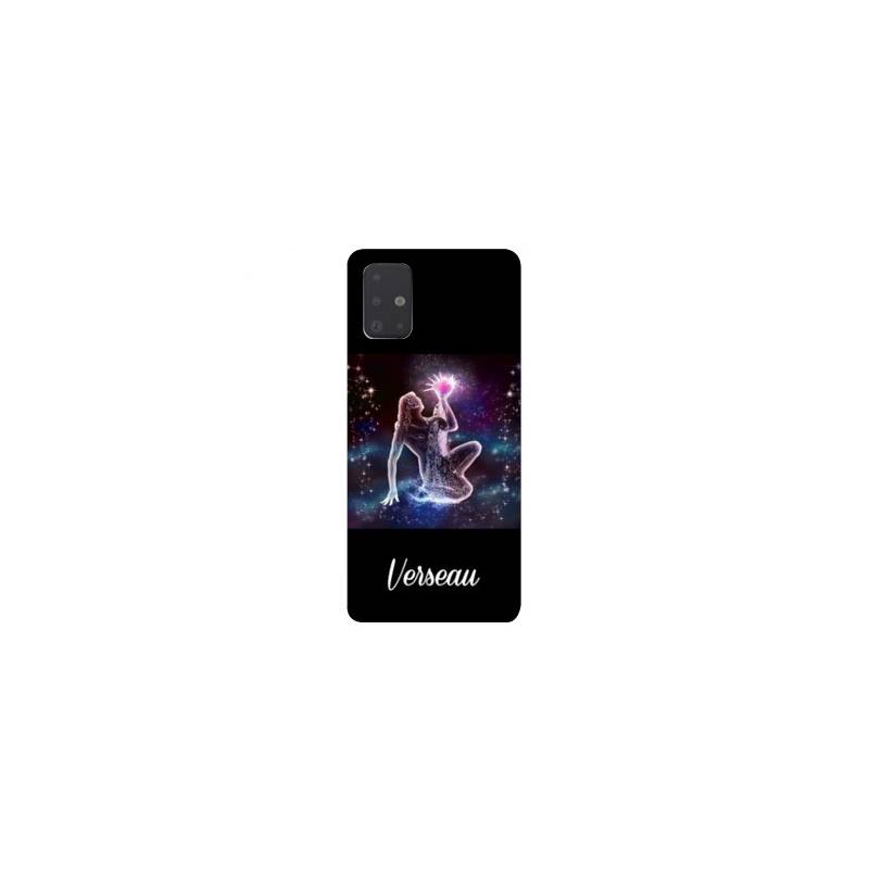 Coque pour Samsung Galaxy A51 signe zodiaque 2 Verseau