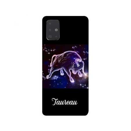 Coque pour Samsung Galaxy A51 signe zodiaque 2 Taureau