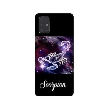 Coque pour Samsung Galaxy A51 signe zodiaque 2 Scorpion
