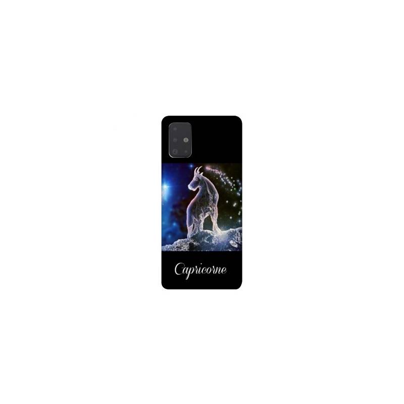 Coque pour Samsung Galaxy A51 signe zodiaque 2 Capricorne
