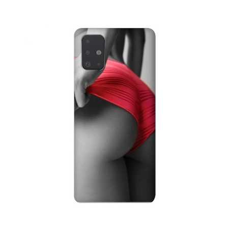 Coque pour Samsung Galaxy A51 Sexy tanga rouge