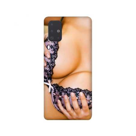 Coque pour Samsung Galaxy A51 Sexy boobs