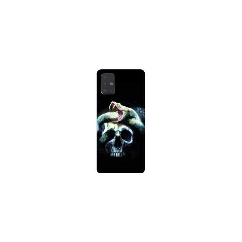 Coque pour Samsung Galaxy A51 serpent crane
