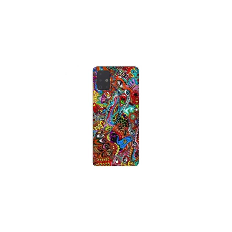Coque pour Samsung Galaxy A51 Psychedelic Yeux