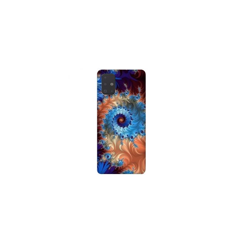 Coque pour Samsung Galaxy A51 Psychedelic Spirale