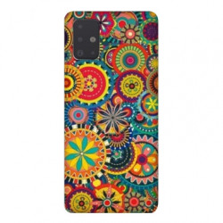 Coque pour Samsung Galaxy A51 Psychedelic Roue