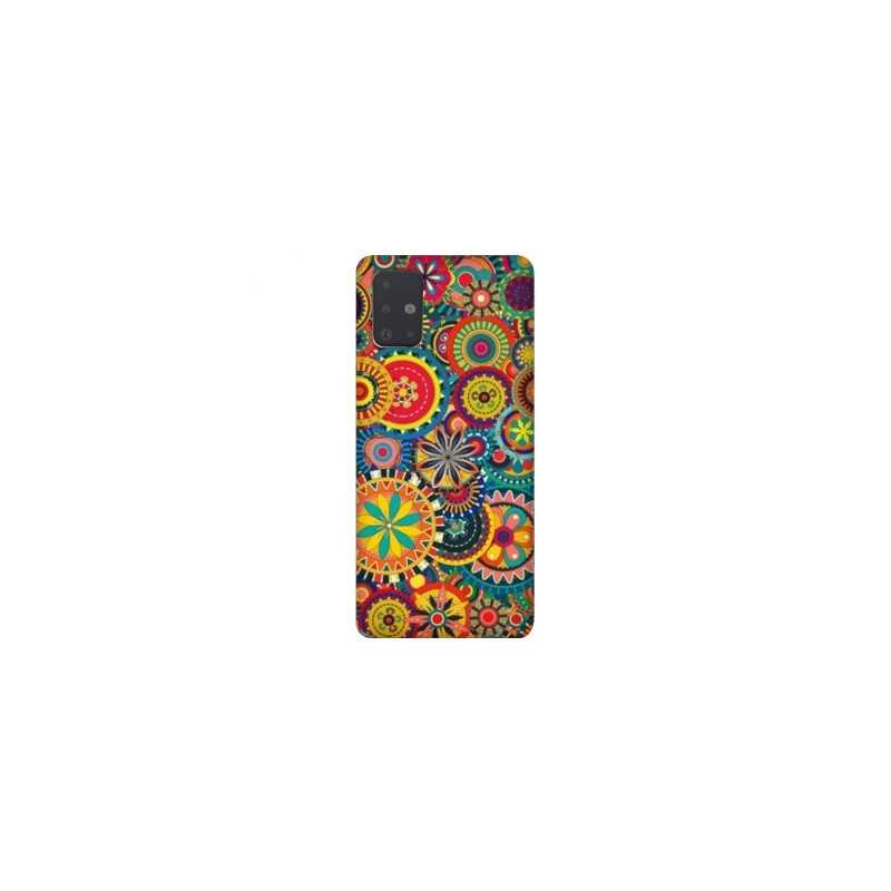 Coque pour Samsung Galaxy A51 Psychedelic Roue