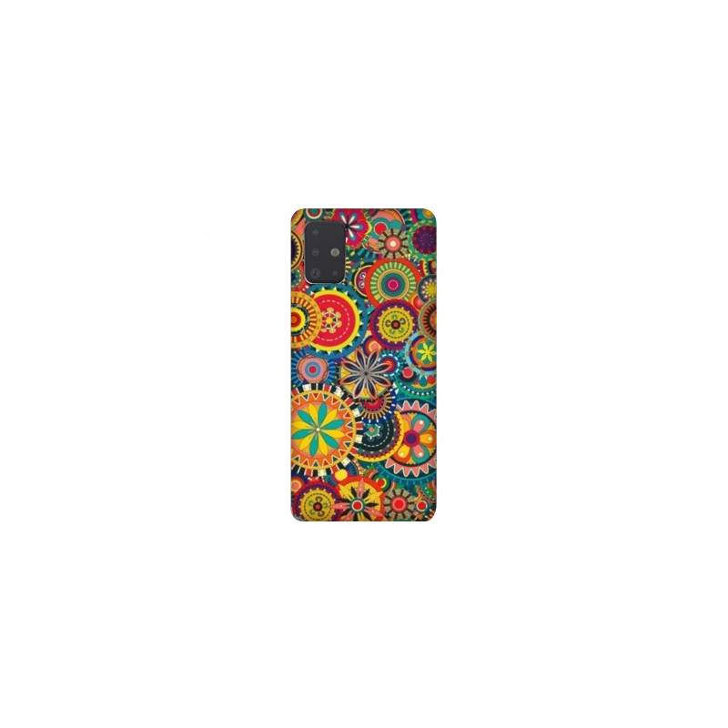 Coque pour Samsung Galaxy A51 Psychedelic Roue