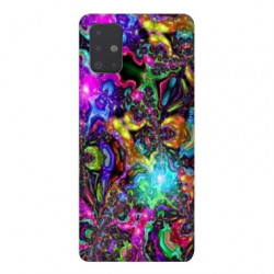 Coque pour Samsung Galaxy A51 Psychedelic colore