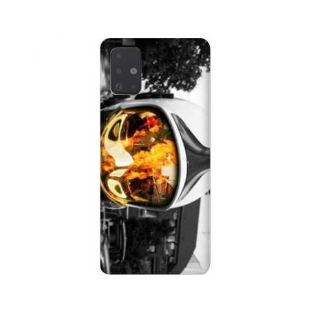 Coque pour Samsung Galaxy A51 pompier casque feu