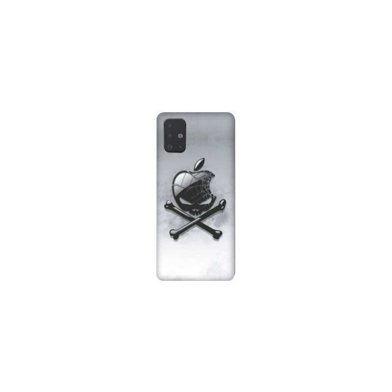 Coque pour Samsung Galaxy A51 Pomme Tete mort