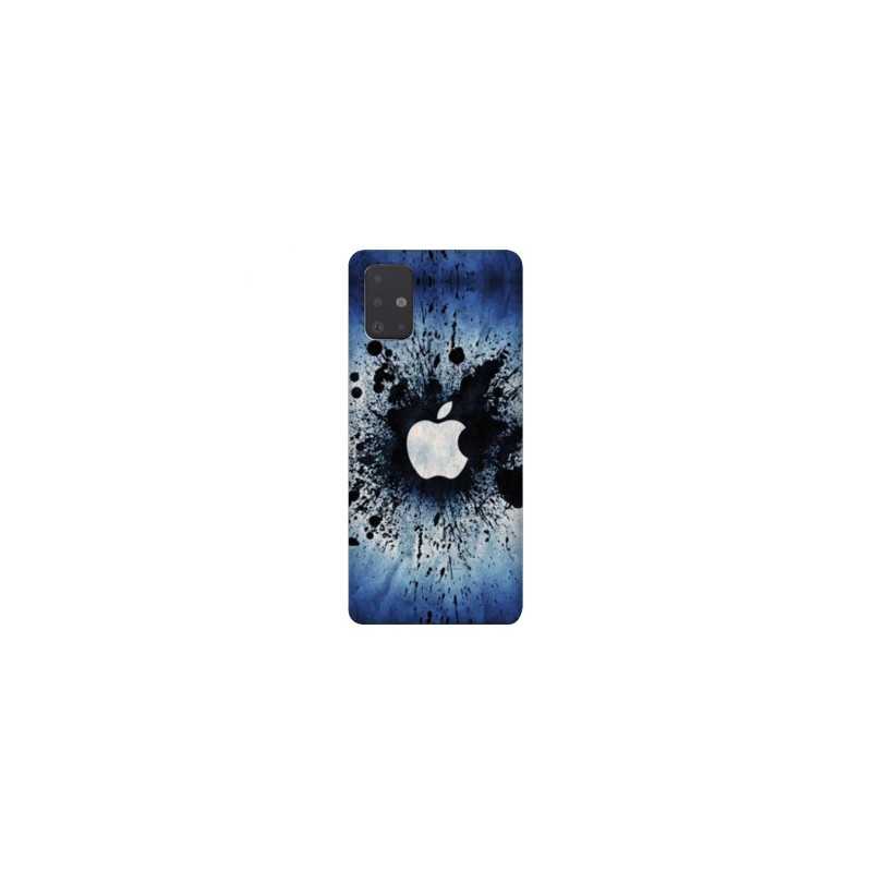 Coque pour Samsung Galaxy A51 Pomme éclaboussure