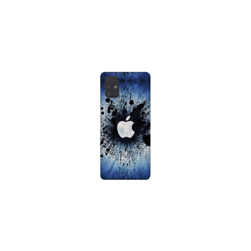 Coque pour Samsung Galaxy A51 Pomme éclaboussure