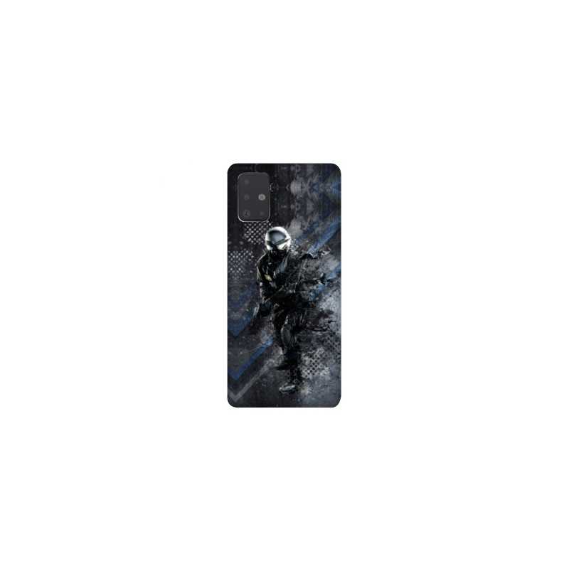 Coque pour Samsung Galaxy A51 police swat