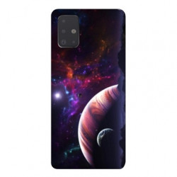 Coque pour Samsung Galaxy A51 Planete rouge