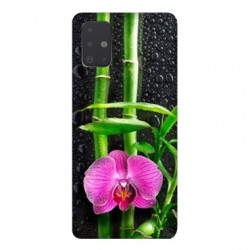 Coque pour Samsung Galaxy A51 orchidee bambou