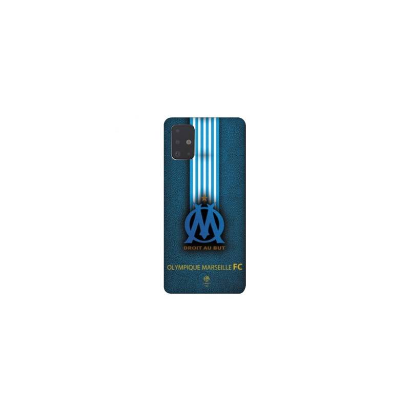 Coque pour Samsung Galaxy A51 Olympique Marseille OM Bande