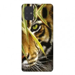 Coque pour Samsung Galaxy A51 œil tigre