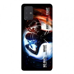 Coque pour Samsung Galaxy A51 Manga SAO sword Art Online Fight