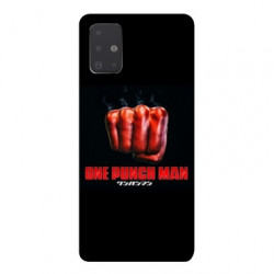 Coque pour Samsung Galaxy A51 Manga One Punch Man poing
